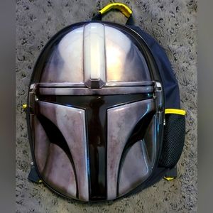 NWOT 3D Mandalorian Backpack Official Starwars Disney